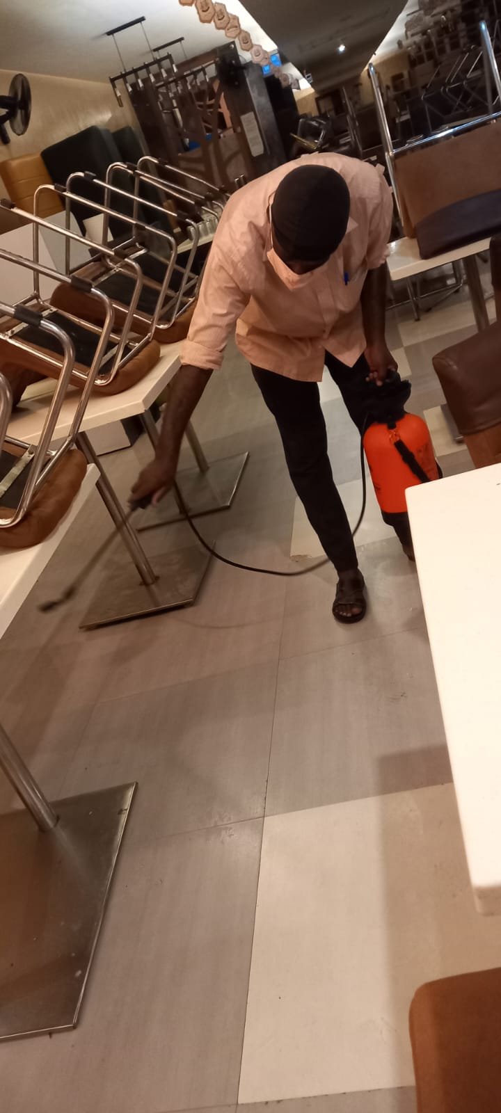 Termite inspection drilling